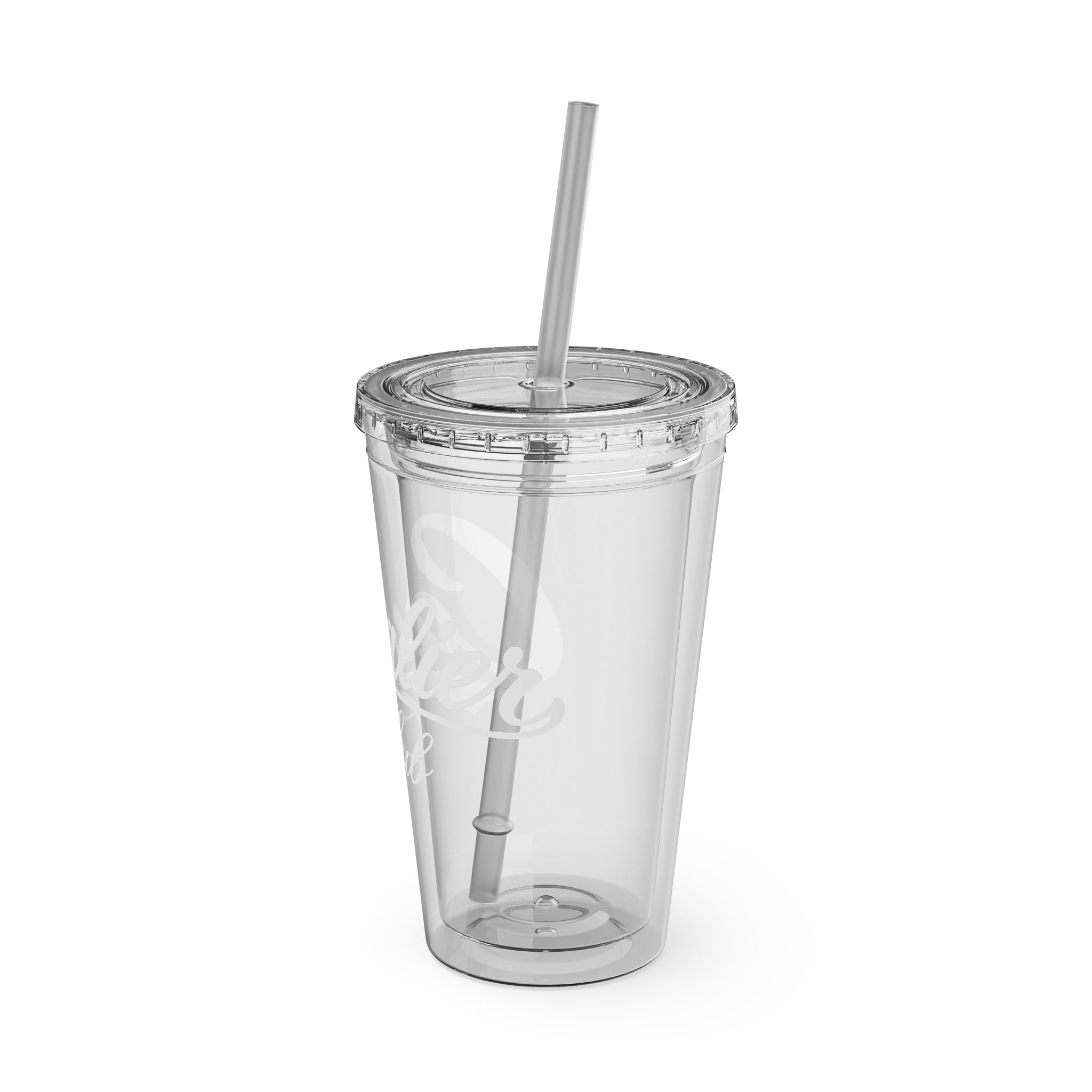 Dog Walk Tumbler with Straw, 16oz
