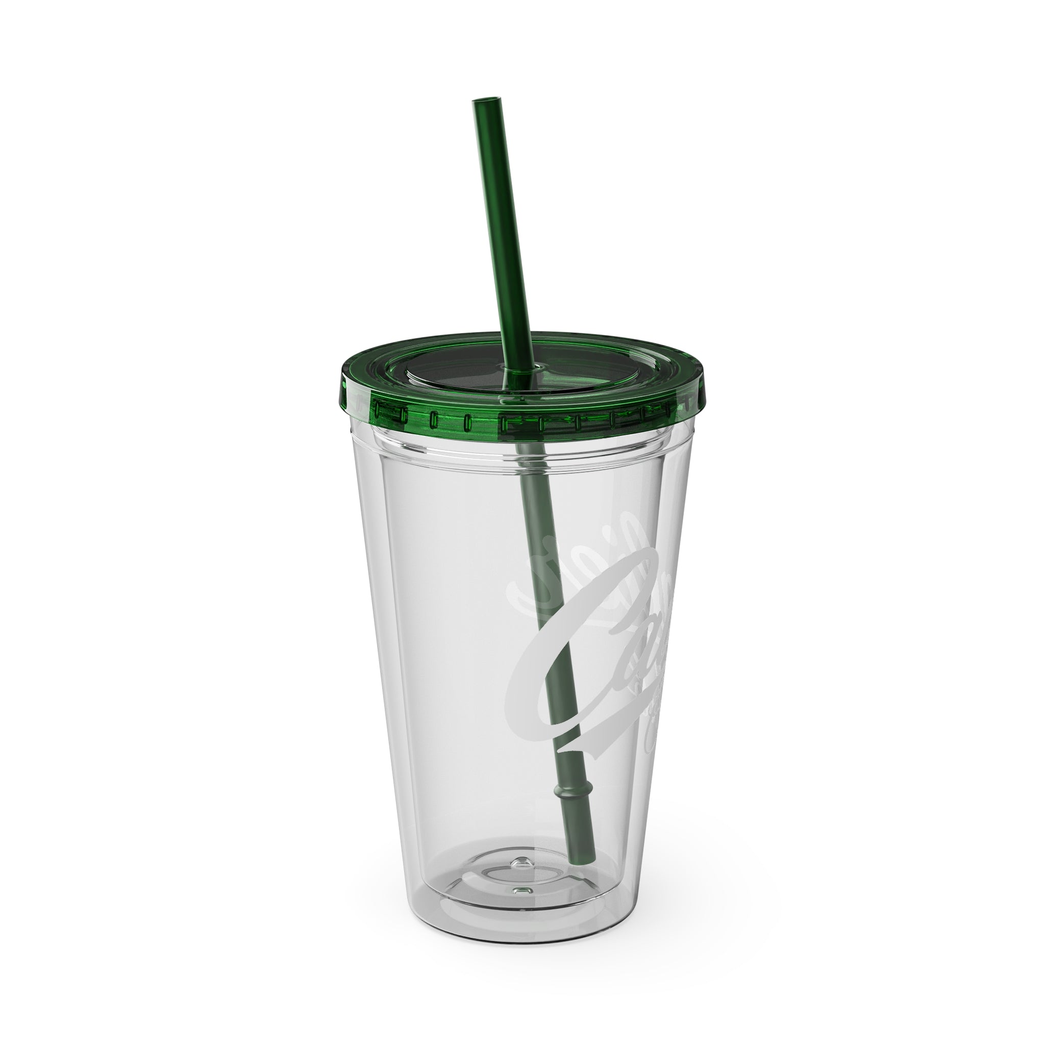 Dog Walk Tumbler with Straw, 16oz